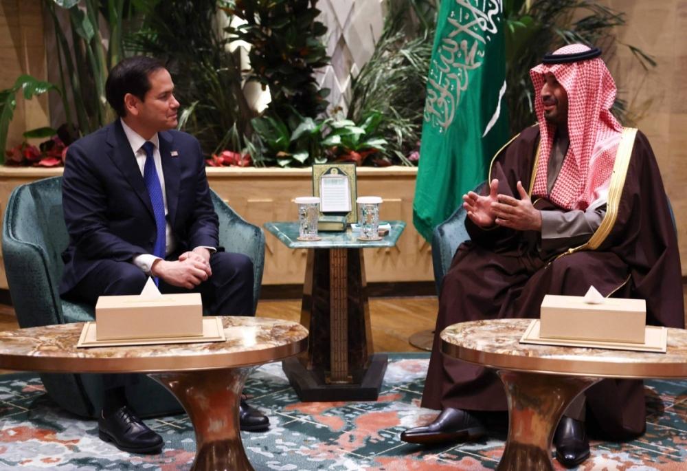 Rubio discusses Gaza deal with Saudi crown prince