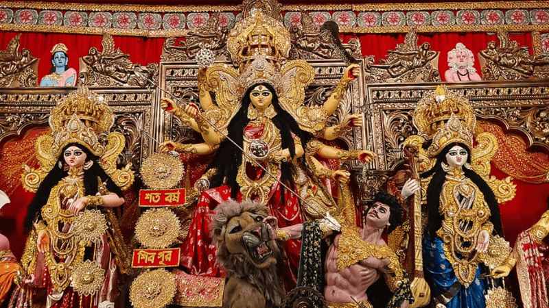 Continuous three-day holiday on Durga Puja