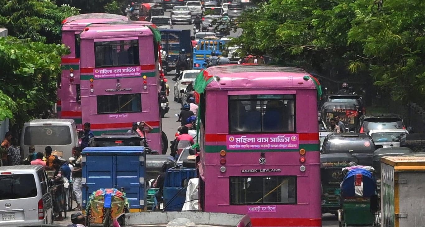 BRTC Pink Bus gets Starlink in first moving-vehicle internet trial