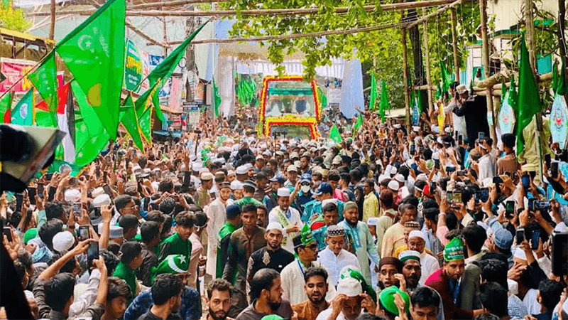 55th Jashne Julus begins in Chattogram