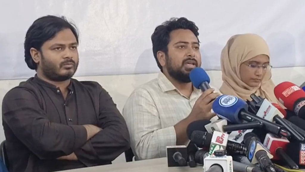 July charter must be implemented under interim government: Nahid Islam