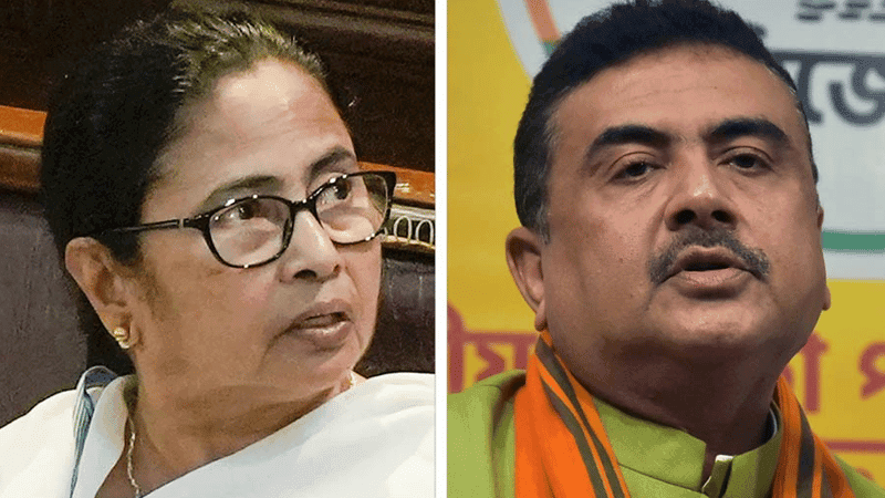 High-voltage contest in Bhabanipur as Mamata, Suvendu locked in close race