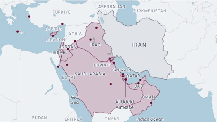 Middle east war: latest situation