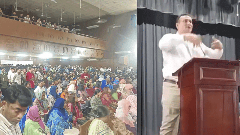 Dhaka Central University students present 7-point demand to VC