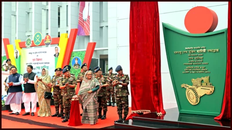 শেখ মুজিব ব্যাটারি কমপ্লেক্সের উদ্বোধন করলেন প্রধানমন্ত্রী