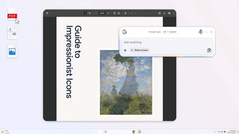 Google launches Gemini desktop app for Windows users