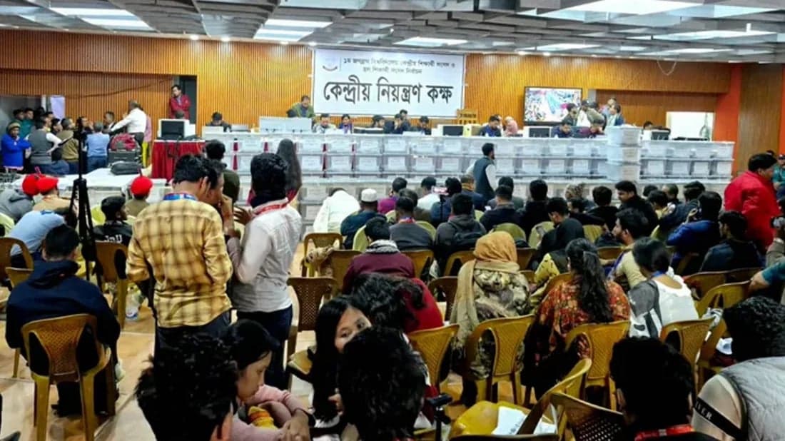 JnUCSU poll: Shibir-Backed candidates lead VP, GS and AGS races