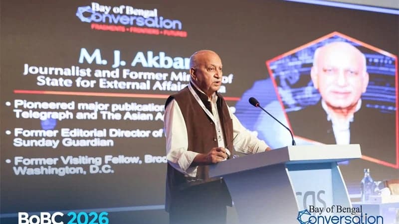 Temporary storms cannot erase India-Bangladesh ties: M J Akbar