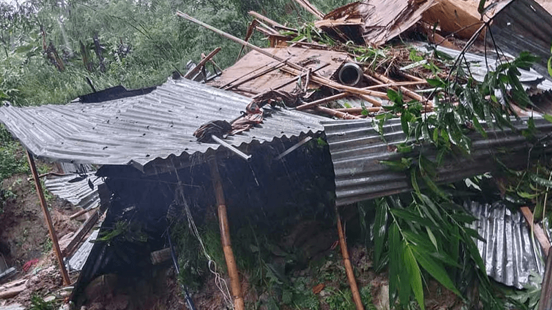 Two children killed in separate landslides as heavy rain batters Chattogram