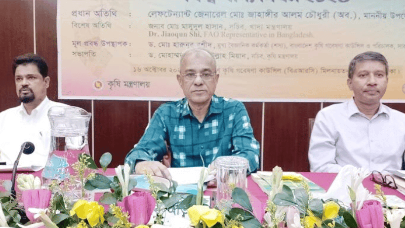 Food supply unaffected amid disruption in production: Adviser Jahangir