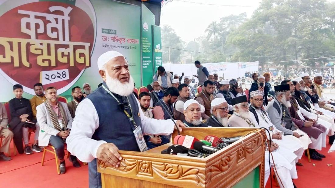 Don't teach us about communal harmony: Jamaat Ameer to India