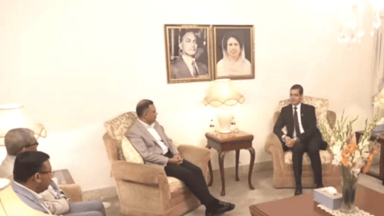 Nepal ambassador meets Tarique Rahman