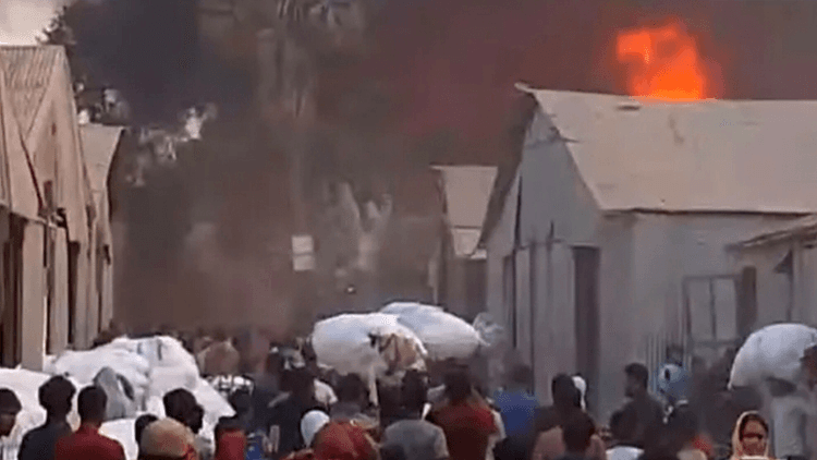 Gazipur jute godown fire engulfs 10 shops