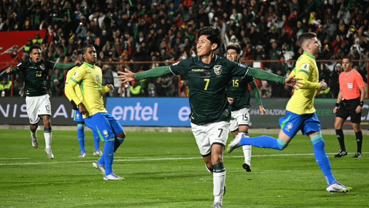 Bolivia stuns Brazil to secure 2026 World Cup play-off spot