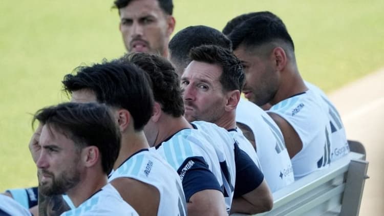 Argentina return to training with full focus on Switzerland quarterfinal
