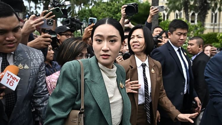 Thai PM Shinawatra suspended over leaked phone call