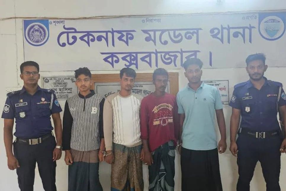 12 Rohingya rescued, 4 traffickers detained in Teknaf