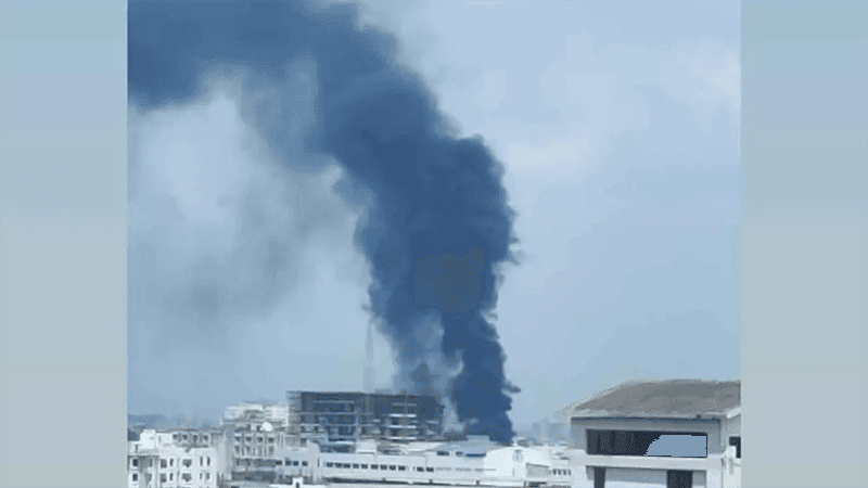 Fire breaks out in old building in Dhaka’s Mohakhali