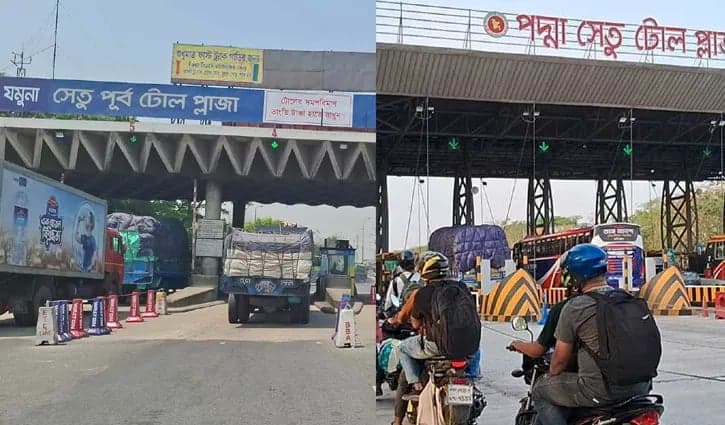 Padma, Jamuna bridges hit record high toll collections during Eid travel