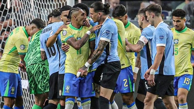Uruguay knocks Brazil out of Copa America