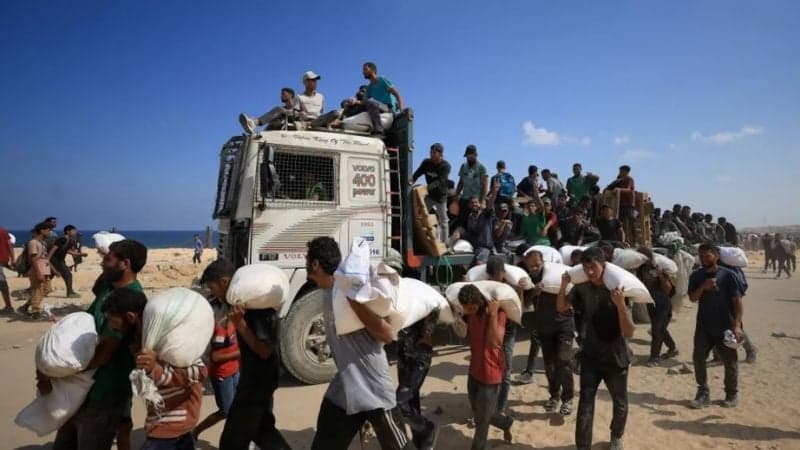 Israeli forces kill 67 Palestinians waiting for aid in northern Gaza