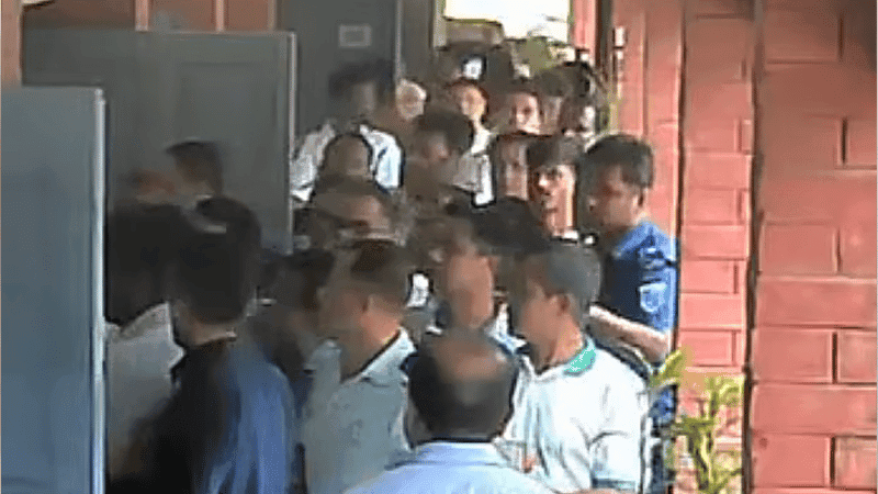 JCD leader among 2 sued for kicking police officer at UNO office