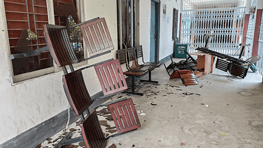 Protests, vandalism at UNO Offices over family card recruitment in Gaibandha