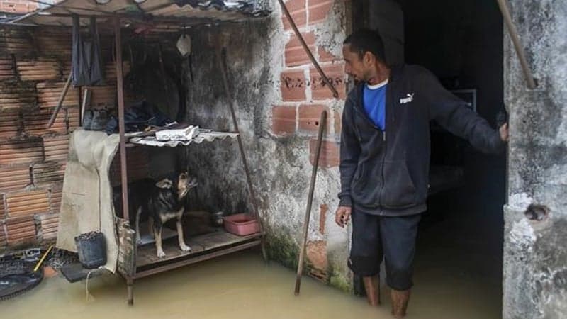 ব্রাজিলে ভারী বৃষ্টিপাতে নিহতের সংখ্যা বেড়ে ২৩