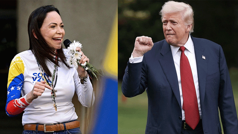 María Corina dedicates Nobel Peace Prize to Donald Trump