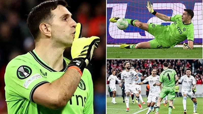 Martinez the hero as Aston Villa reach semi-finals