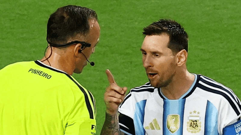 Speak to me with respect: Messi's rare outburst at the referee