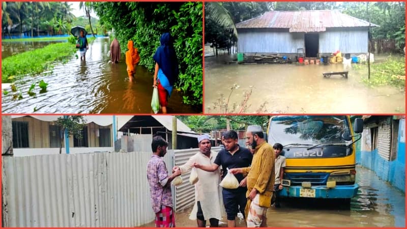 কমছে বন্যার পানি, বাড়ছে রোগের প্রকোপ