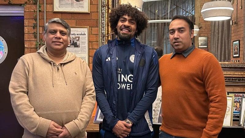 BFF President meets Hamza Choudhury