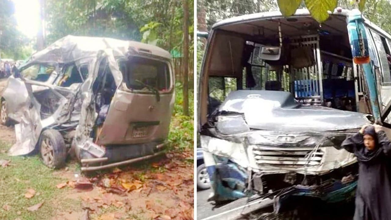 Five killed as bus and microbus collide head-on in Chakaria