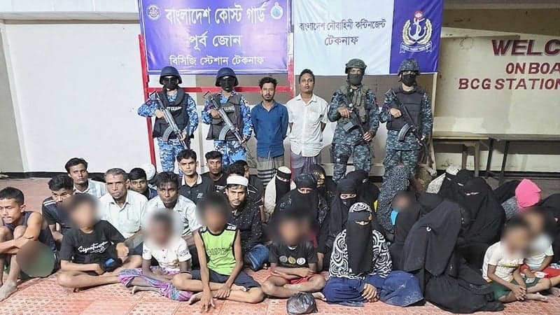 38 rescued from traffickers in Teknaf, 2 arrested