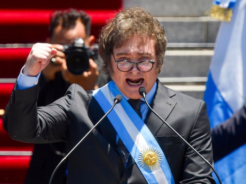 Milei sworn in as Argentina's president promising drastic economic reforms