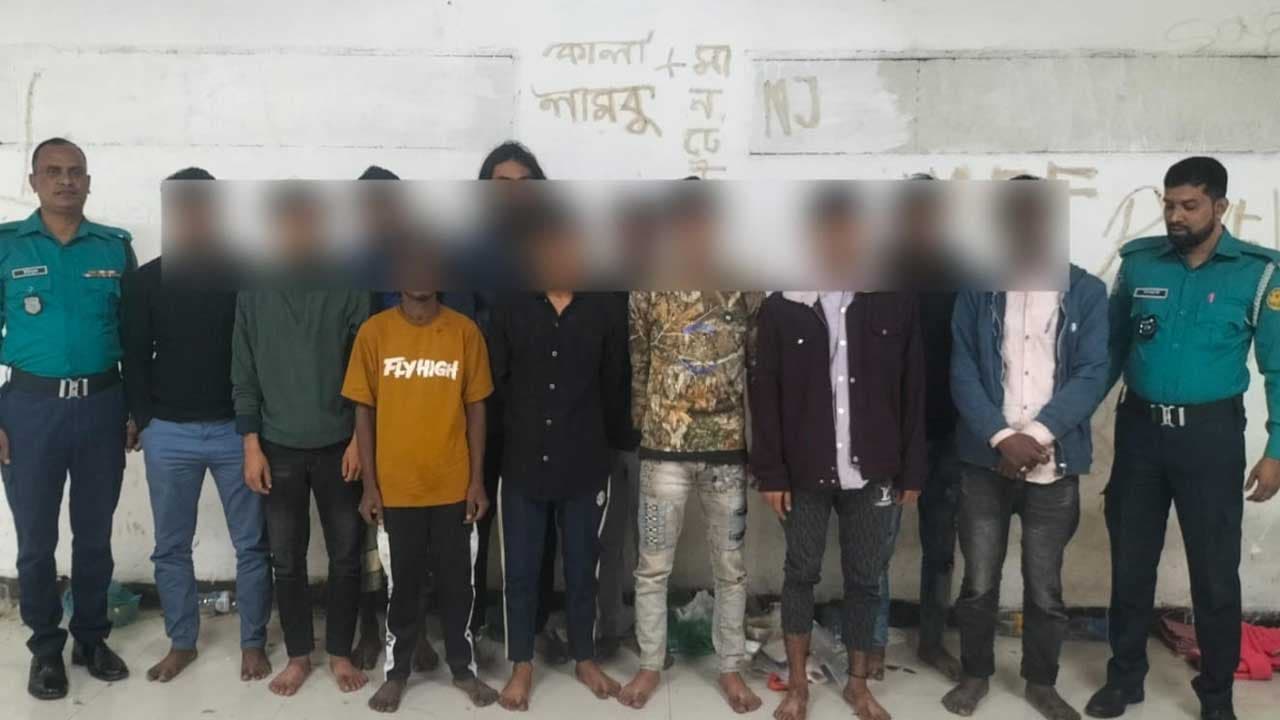 11 held in special police drive in Mohammadpur