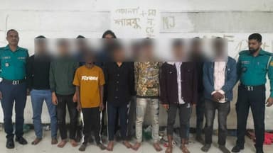 11 held in special police drive in Mohammadpur