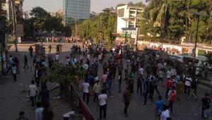 Dhaka College, City College students engage in clash