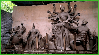 Four Durga Puja idols vandalised in Kushtia
