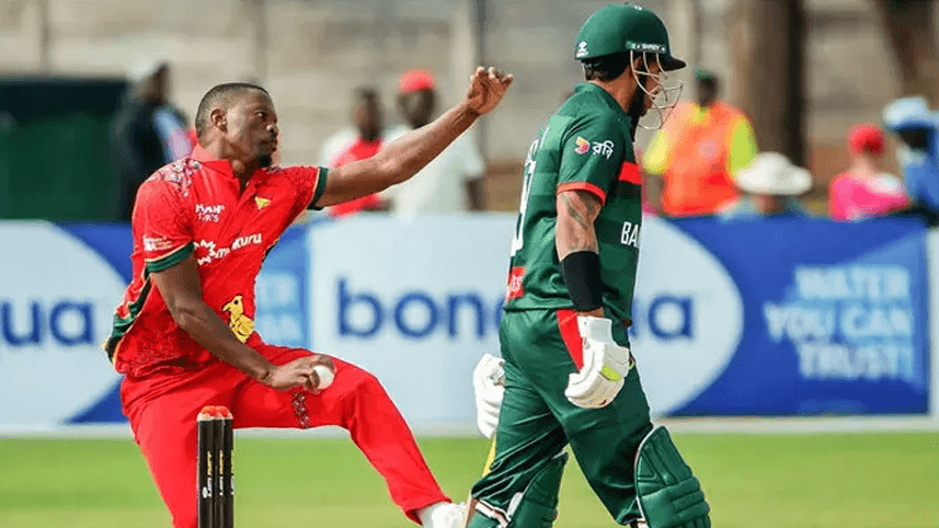 Bangladesh avoid whitewash with 7-wicket win over Zimbabwe