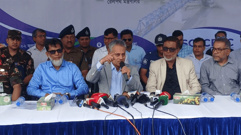 No negative impact from soil removal under Padma Rail Bridge: Minister