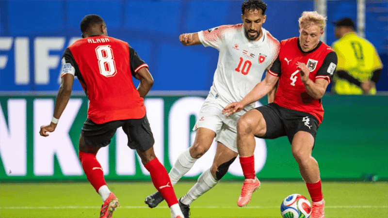 Austria seals 3–1 win over Jordan in Group J thriller