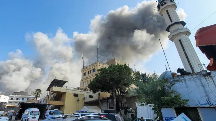 Israeli airstrike on Lebanon's Nabatieh city kills five including mayor