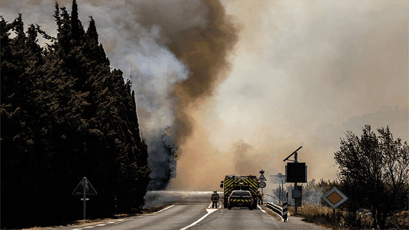 Nearly 2,70,000 evacuated as wildfires rage across France, Spain