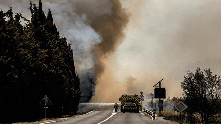 Nearly 2,70,000 evacuated as wildfires rage across France, Spain