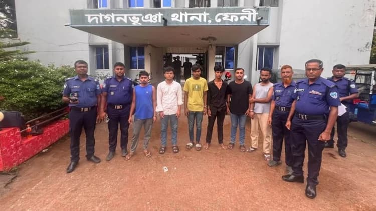 6 arrested over attempted rape after holding husband in Feni