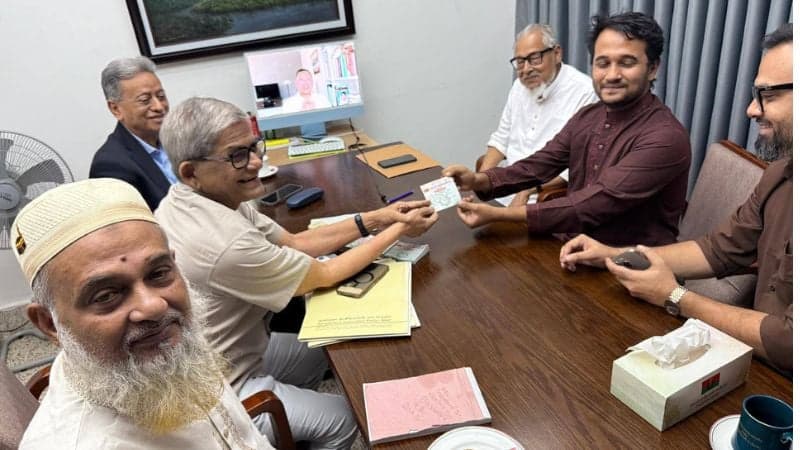 Mugdha’s twin brother Snigdha joins BNP