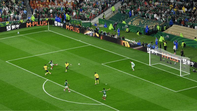Mexico take lead against Ecuador in round of 32