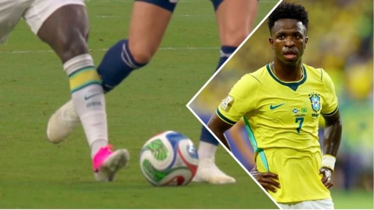 Brazil lodges FIFA complaint over disallowed Vinicius's goal